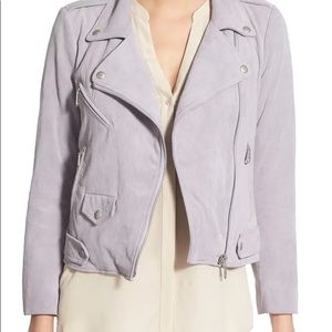 Rebecca Minkoff lavender suede jacket